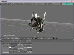 Blender - Import of the adamantium helm of Tohan mod.