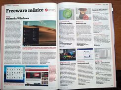 Featured as "Freeware this month" in the Czech version of "Chip" computer journal