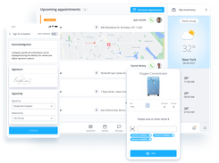 Improve field efficiency and go paperless with our native easy-to-use Delivery mobile app. Digital documentation, proof of delivery, navigation, inventory management, payments, and other functions right on your smartphone or a tablet.