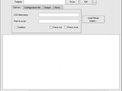 Nikto QT frontend GUI Screenshot 2