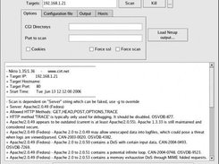 Nikto QT frontend GUI Screenshot 1