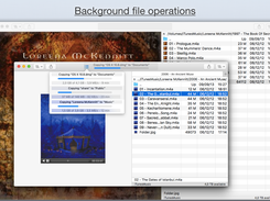 Background file operations
