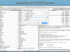 Connection to FTP/SFTP servers