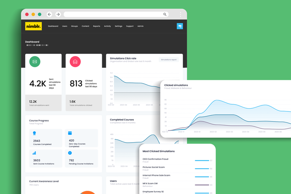 Nimblr Security Awareness Screenshot 1