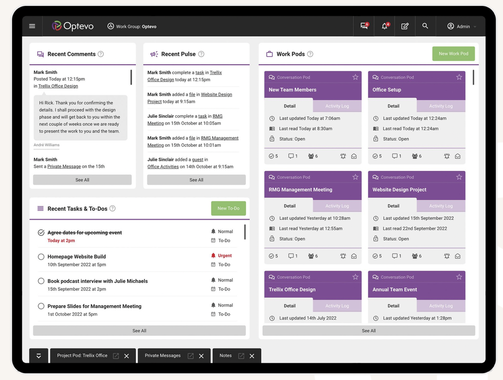 Optevo Screenshot 1