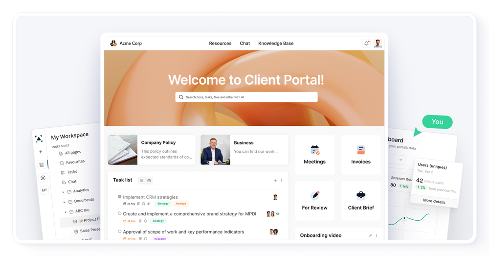 Internal and external collaboration