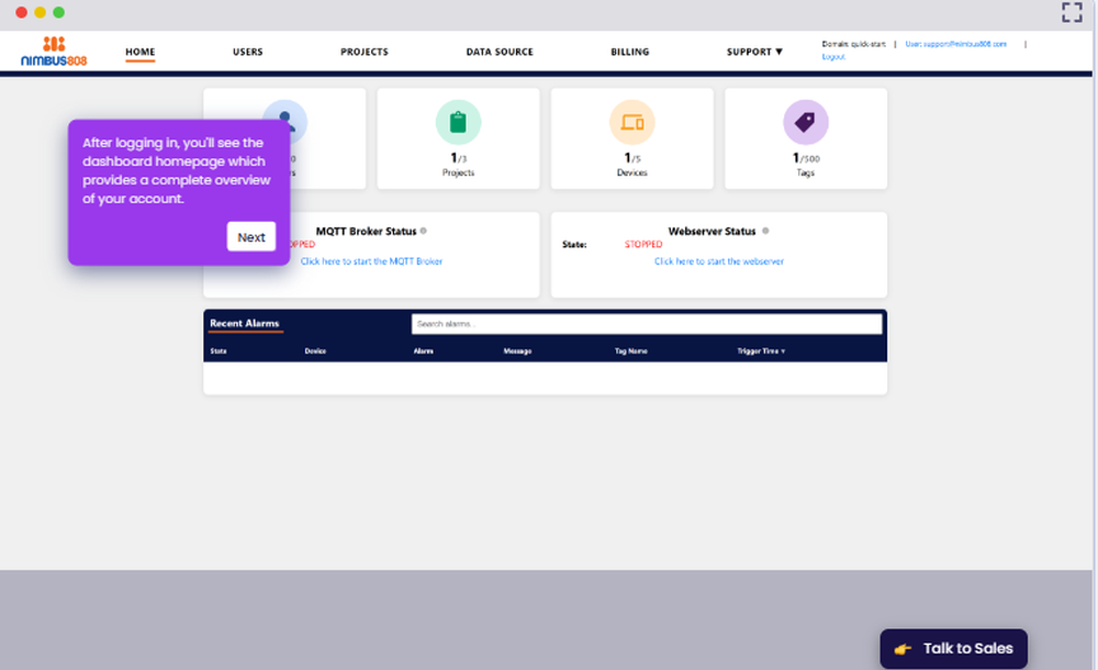 Nimbus808 Screenshot 1