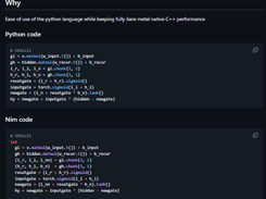 NimTorch Screenshot 1