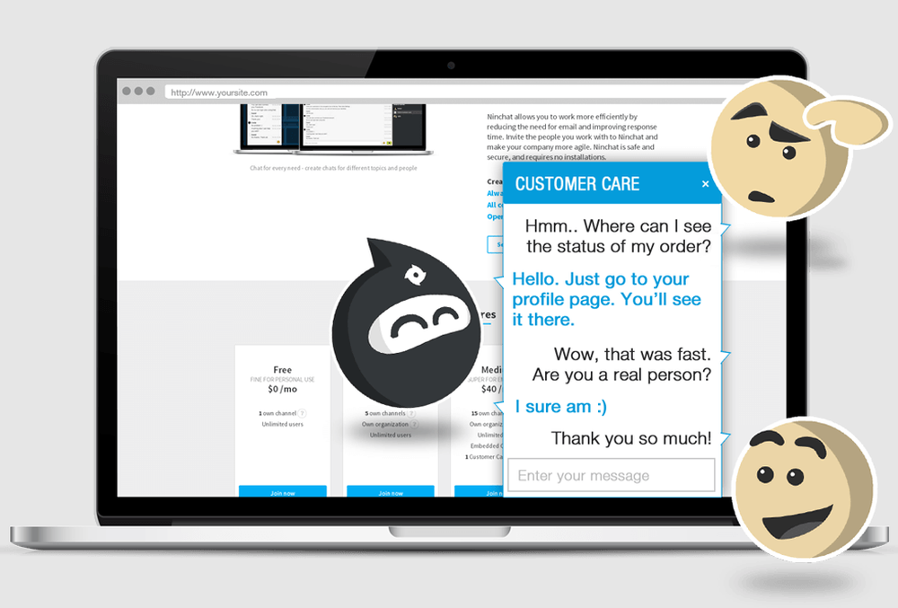 Ninchat Screenshot 1