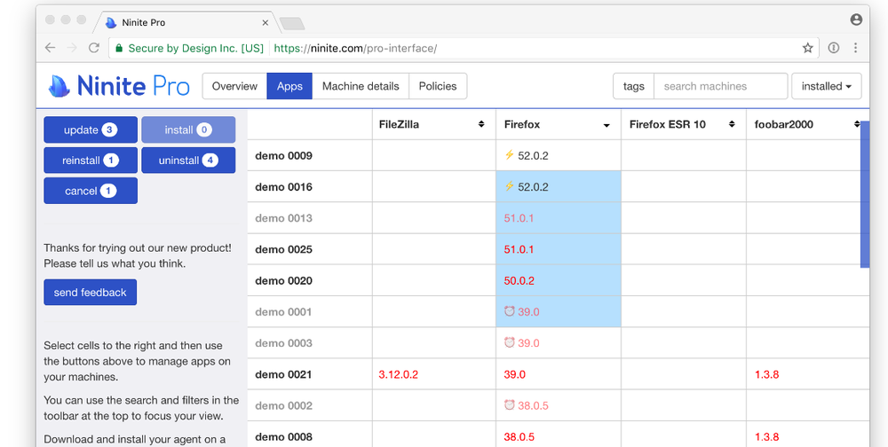 Ninite Screenshot 1