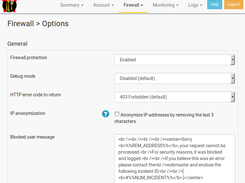 Firewall Options