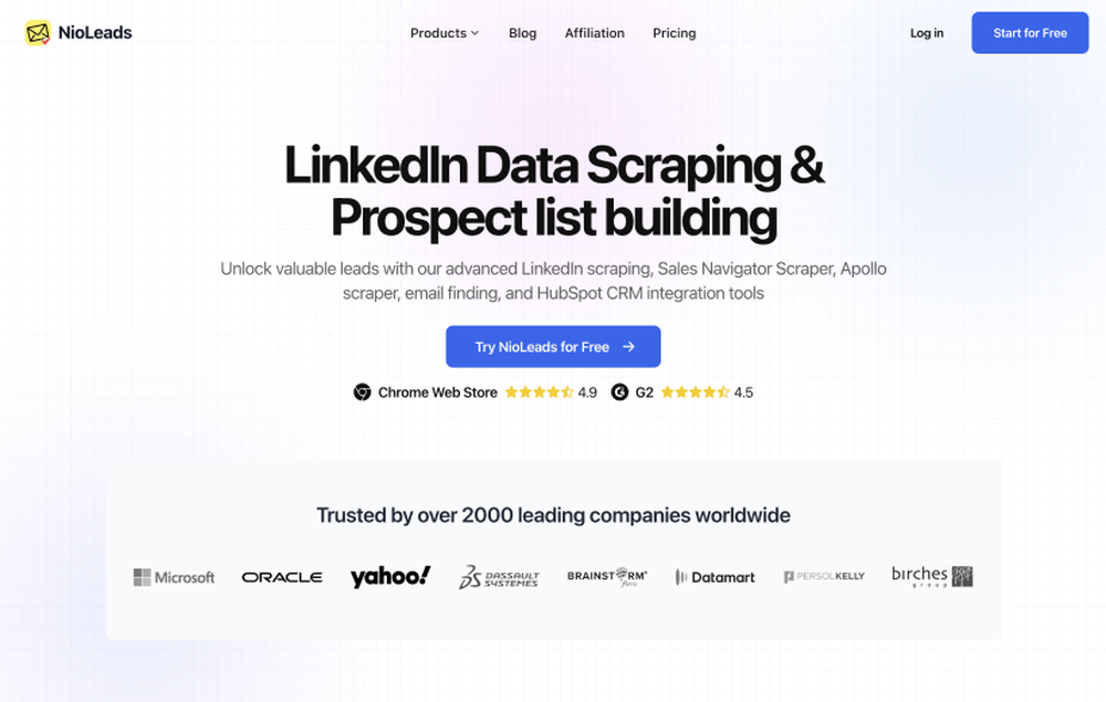 NioLeads Screenshot 1