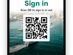 Dynamic QR Codes for secure visitor enrolment.