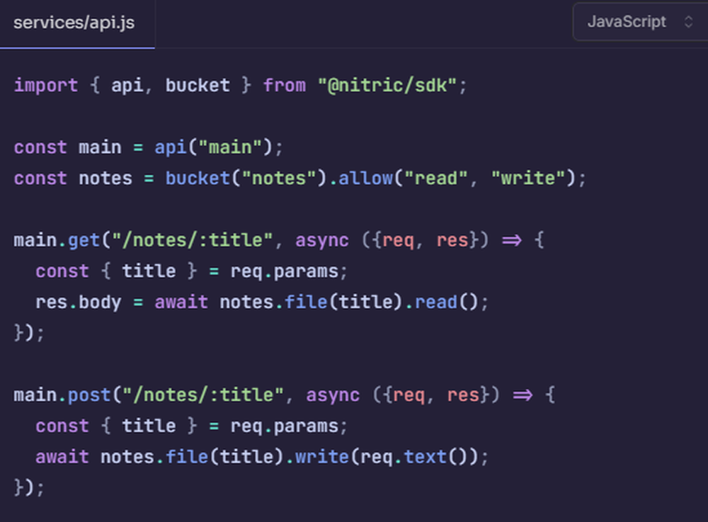Nitric Screenshot 1