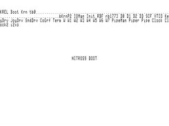 NitrOS-9 booting on CoCo 3