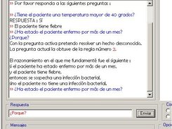 Figura 3.- NIVEL9 Haciendo uso del módulo explicativo PORQUE en SE para diagnóstico médico