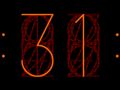 Colour change, Added blinking dots