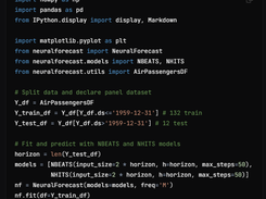 NeuralForecast Screenshot 1