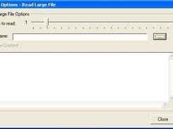 Preview large files such as high-traffic website logs