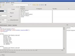 Main view of QNewsletterCreator