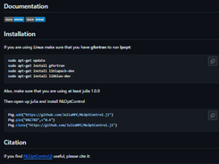 NLOptControl.jl Screenshot 1