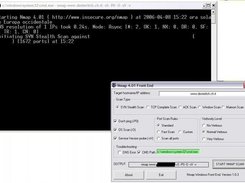 Gui enabled and NMAP in action