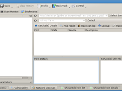NmapSi4 for Fedora GNU/Linux Screenshot 1