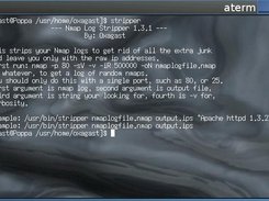 Nmap Log Stripper 1.3.1 Main Screen