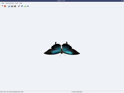 Starting screen for the GUI