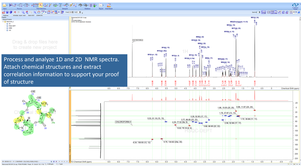 NMR Workbook Suite Screenshot 1