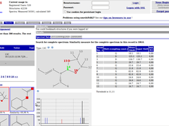 Result of a Spectrum Search