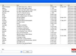 NNDBViewer Screenshot 1