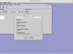 Inference frame and the information about model dialog.