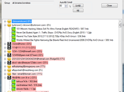 Analyze human readability of posts & blacklist those spammers!