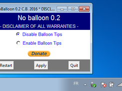 No Balloon Main Frame