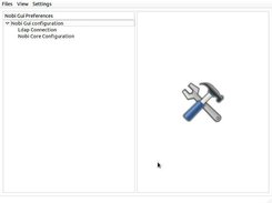 Nobi 0.1 Configuration Menu