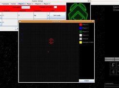 Game setup with grid overview.