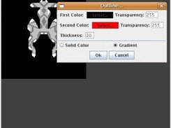 Image viewer with dialogs.