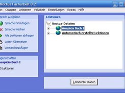 Hauptfenster von Noctua