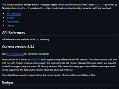 node-addon-api Screenshot 1