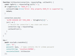 node-oracledb  Screenshot 1