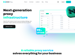 Node Proxy Landing page