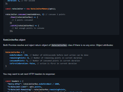 node-rate-limiter-flexible Screenshot 1