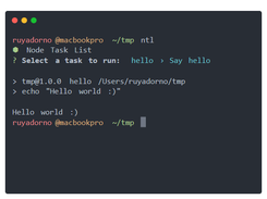 Node Task List Screenshot 1