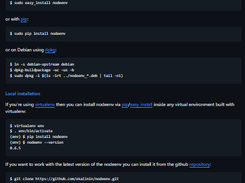 Nodeenv Screenshot 1