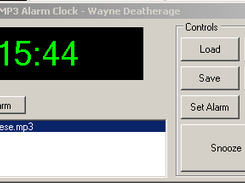 NoDoz Time To Wake Mp3 Alarm Clock Screenshot 1