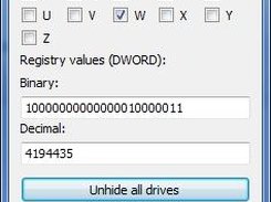 NoDrives Manager Screenshot 1