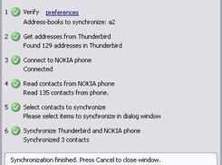 Main page for NokSync
