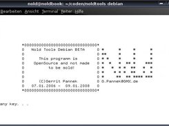 First running version of NT Debian (header)