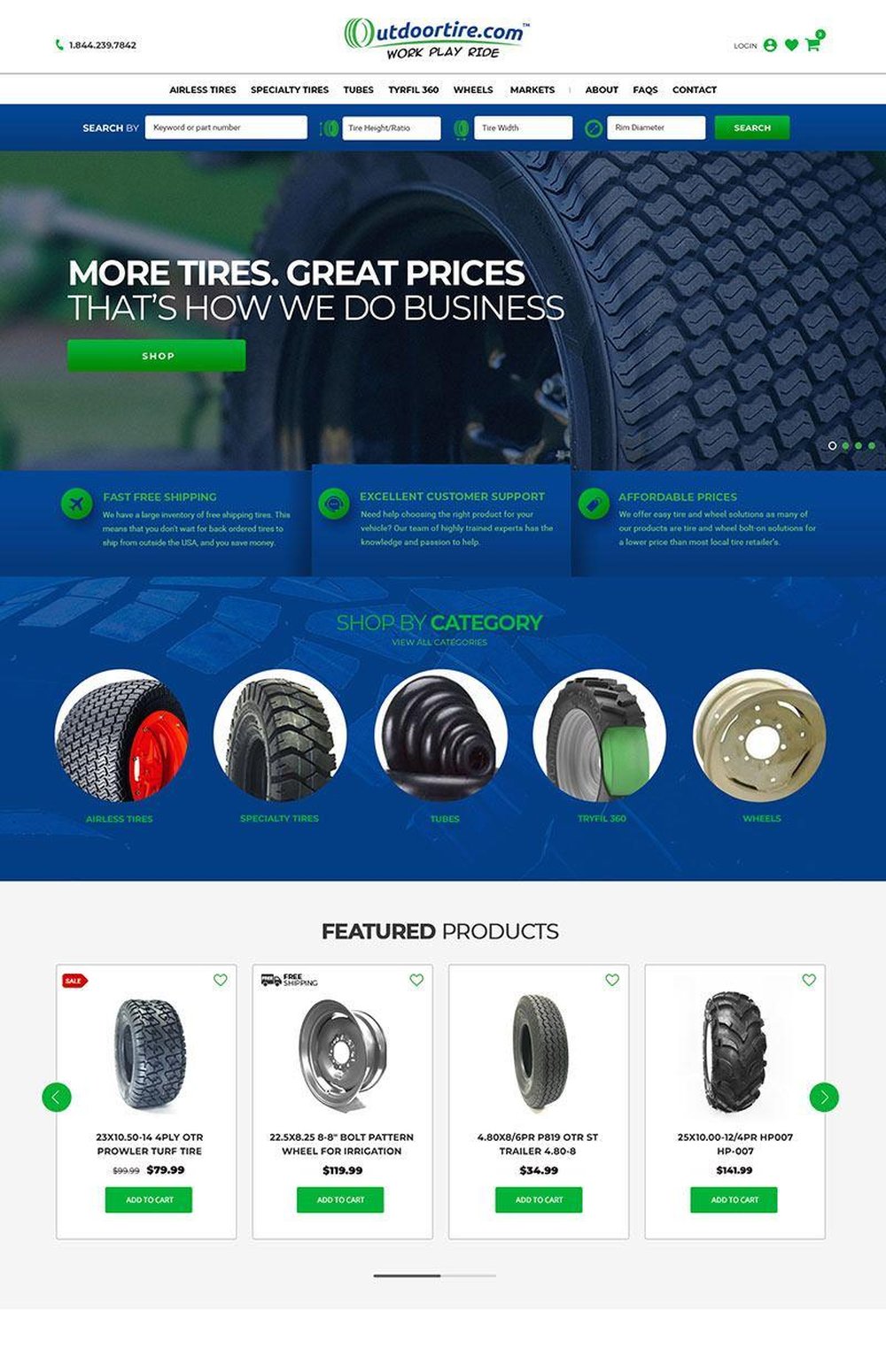 Nomad eCommerce Screenshot 1